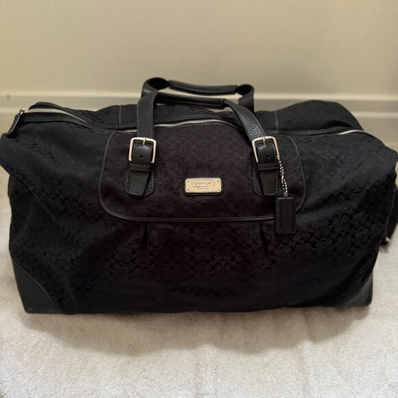COACH Voyage Signature Cabin Duffle Bag - Picture 1 of 8